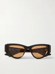 [Jacques Marie Mage] Jacques Marie Mage - Seymour D-frame Acetate Sunglasses - Brown - One size One size Brown