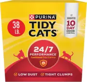 Clumping Cat Litter, 24/7 Performance, Multi Cat, 38 Lb. Box