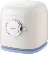 MIDEA Mini Rice Cooker 2-Cups Uncooked, 1.2L Small Rice Cooker with Non-Stick Po