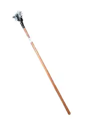 48" Garden Manual Lawn Edger Trimmer Grass Cutting Plastic Wheel Wood Handle2505