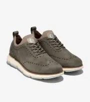 Cole Haan Men's 4.Zerogrand Oxford - Tea Leaf Dune Oxford Stitchlite C37898 9.5