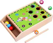 Stress Ball Kit Mini Billiards Table Pool Games for Adults Tabletop Pool Table for Boys and Girls' Party Games