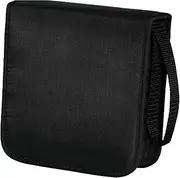 Small CDs Case,40 Capacity CDs Wallet Holder | Portable Zipper CDs Case Holder, Disc Storage Organizer, Storage Binder, Booklet Album In Oxford Cloth
