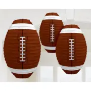 Football Sports Banquet Super Bowl Party Decoration Shaped Paper Lanterns