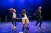 Drew Chadwick Wesley Stromberg and Keaton Stromberg of Emblem3 at - Old Photo 4