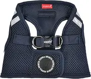 Puppia Soft Mesh Dog Vest Navy with Reflective Strips Extra Large