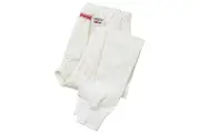 Simpson 7oz Nomex Soft Knit Pants X-Large Full Length White Pants FIA Approved