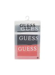 GUESS Red Combo Joe Boxer Trunk 3-Pack Set Size: Small, Spandex