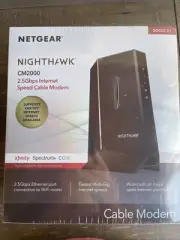 NETGEAR Nighthawk Multi Gig Cable Modem (CM2000) Up To 2.5 Gbps - DOCSIS 3.1