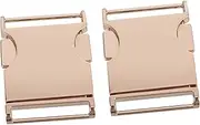 [SAFIGLE] Zinc Alloy Release Buckles for Back and Clothing Durable Belt Buckles Lightweight and Stylish for Coats and Windbreakers Inner