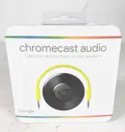 Google Chromecast Audio Media Streamer (RUX-J42) NEW Sealed