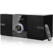 Compact Stereo System for Home | 30W Micro Stereo System & CD Player/ Bluetooth