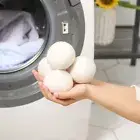 Reusable Wool Dryer Balls Softener Laundry Washing Machine Fleece Dry (5cm)