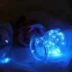 (Blue 10m)USB Copper Wire LED String Light With Remote Control For Party CT