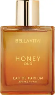 Bellavita Honey OUD Perfume for Women & Men (3.4 Fl.Oz) | Vanilla, Bergamot & Pa
