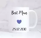 Best Man Mug Best Man Gift Wedding Thank You Gift Personalised Wedding Gift