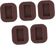 LIFKOME 5Pcs Office Chair Caster Cups Skid Felt Pads for Wheel Stoppers Protects Floors from Scratches Compatible with Sofas Beds and Furniture with Wheels