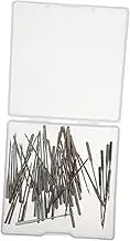 Tofficu Needle Kit 60pcs Sewing Needles Ball Point Suitable for Home Vintage Sewing Machines for Fabric Leather Paper