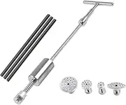 ABAGFKFNV Paintless Dent Tools Dent Removal Paintless Dent Repair Tools Dent Puller Slide Hammer Tabs Suction Cup Glue Sticks Automotive Sheet Metal Tools