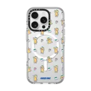 iPhone 16 Pro Clear Case MagSafe Compatible It's Raining Cheese