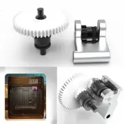 Extruder Gear Kit Nano-Coated Mold Steel Gear For Flashforge Adventurer 5M Pro