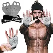 JerkFit Fly Grips, Hand Grips for Cross Training, Soft Vegan Lightweight Weight Lifting Gloves with Grip for Pull Ups, Powerlifting, Gymnastics, and WOD, Prevent Rips and Blisters
