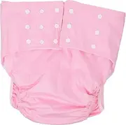 GOOHOCHY 1pc Adult Cloth Diapers Refill Holder Lid Adults Bag Reusable Waterproof Dry Liners Teen Can Shower Portable Special Dog Diapers Ups Pant Wet Tarpaulin Pink