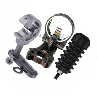 Bow Comb Brush Arrow Rest Bow Stabilizer Sigh for Recurve Compound Bow Archery