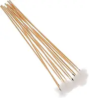 Generic 12Pcs Ear Wax Removal Kit Goose Hair Ear Cleaning Sticks for Daily Use for Home Accessory