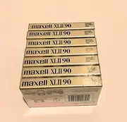 Maxell XLII IEC Type II 90 Minute High Bias Audio Cassette Tape - 7 Pack