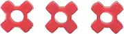 Honey Extractor Bushing Connector Polyurethane Buffering Pad Red 10PCS for Electric Honey Extractor Accessories