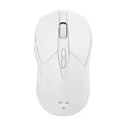 RAPOO V300SE 2.4GHz Wireless / Wired Gaming Mouse, WHITE Optical 400-12000 DPI Ergonomics design 10 Programmable buttons