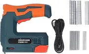 Cordless Brad Nailer, Portable USB Charging, Battery Powered Nail Gun for Woodworking, Ideal for DIY, Home Improvement, and Crafts