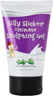 Snip-its Silly Slicker Ultimate Sculpting Gel for Kids, 120ml - No Flake Formula, Easily Washes Out, Made in the USA