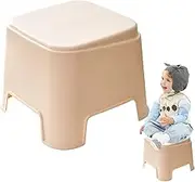 Short Stool - Adults Kids Shower Stepping Chair - Lightweight Foot Rest Chair Modern Bathroom Accessories for Teen Family Friends