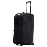 ALBEK LONG HAUL CHECKED COVERT TRAVEL BAG AB11001020 Black