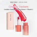 [VELY VELY] DEWY GLOW 唇彩 4ML,乳霜質地,含有月見草提取物,維生素 E