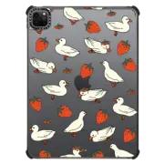 iPad Pro 11-inch (3rd/4th gen) iPad Impact Case ducks and strawberries