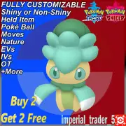 Pokémon Sword and Shield ✨ Shiny Fomantis ✨ W/ Best 6IV Customizable