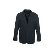 Kenneth Cole New York Mens Pinstripe Blazer, Black Combo, XL