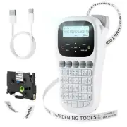 Label Maker, H1100 Label Maker Machine with-Tape, Portable Label Machine with...