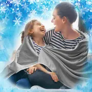 LINENOVA Cooling Blanket Pillowcases Cold Breathable Lightweight Blanket For Hot Sleeper