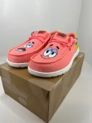 Hey DUDE WALLY Funk SpongeBob Squarepants Patrick Shoes Loafers M8US
