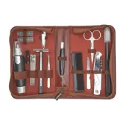 13pc Annabel Trends Travel Gentleman's Clippers/Comb/Tweezers/File Grooming Kit