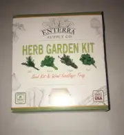 Seed Kit And Wood Seedling Tray