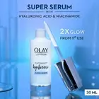 2 Pcs Olay Luminous Hyaluronic Acid Super Serum,30 ml with Niacinamide Free Ship