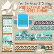 Creative Memories Whitecapped Waves Decorative Border Punch - NEW!