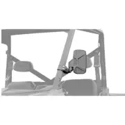 Seizmik Break Away UTV Side View Mirrors For POLARIS RANGER 900 XP 2014-2019