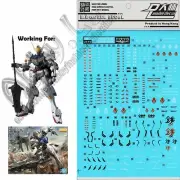 for MG 1/100 Barbatos DL Model Master Water Slide pre-cut Decal Sticker ASW-G-08