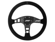 PRP for Flat Suede Steering Wheel- Black